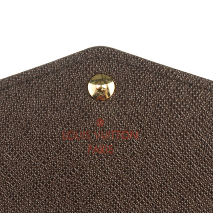 Louis Vuitton Damier Ebene Sarah Wallet NM 5 of 8