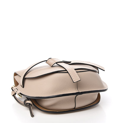 Loewe Grained Calfskin Small Gate Crossbody Bag Light Oat 3 of 7