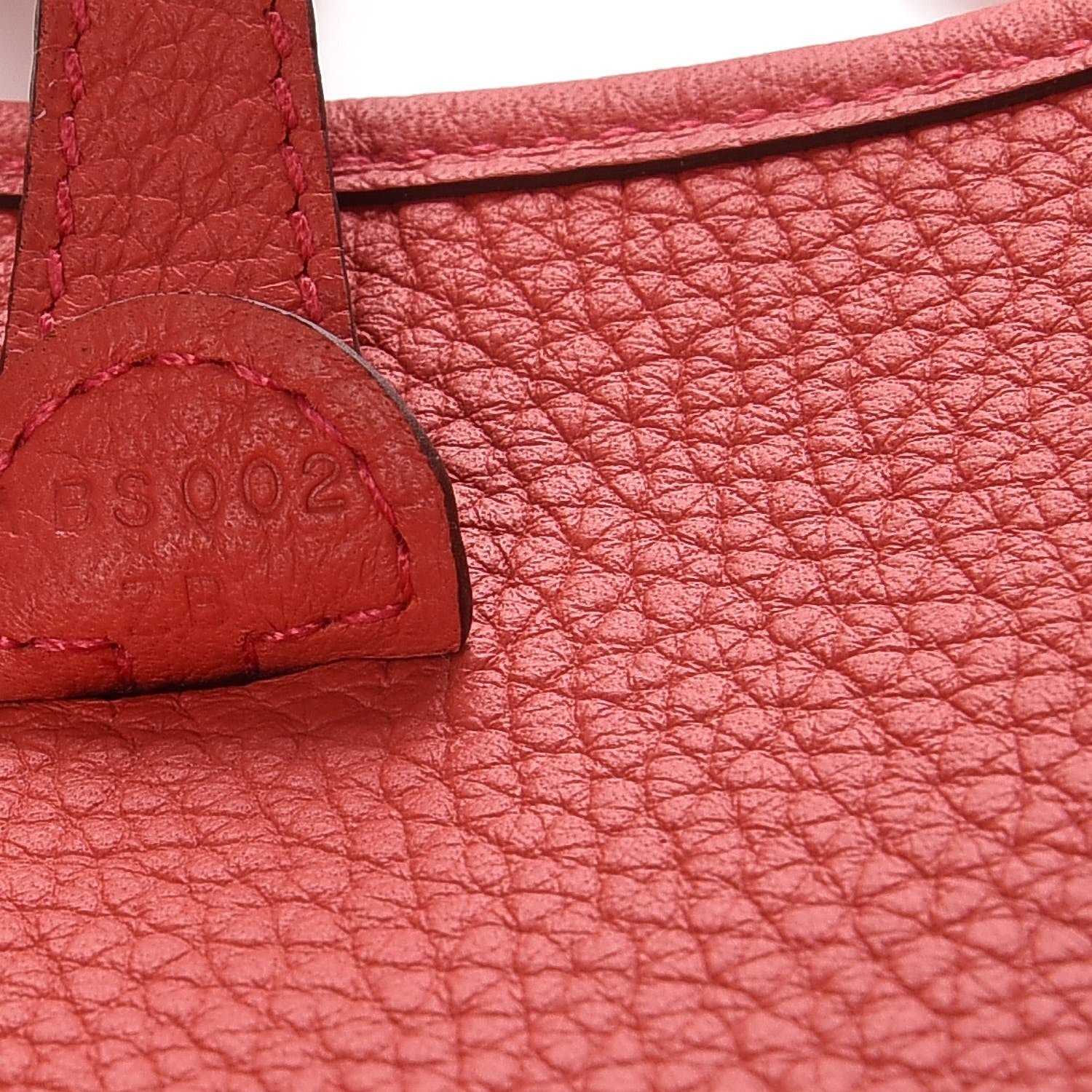 Hermes Taurillon Clemence Evelyne TPM Bougainvillea 8 of 9