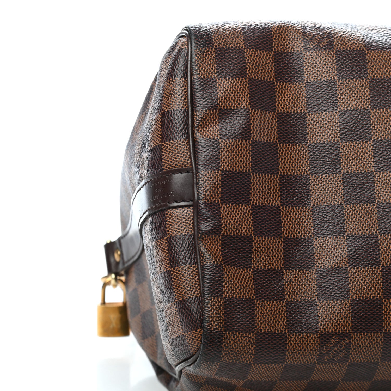 Louis Vuitton Damier Ebene Speedy Bandouliere 30 8 of 9