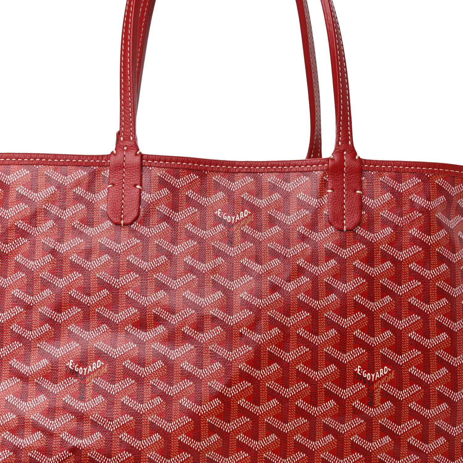 Goyard Goyardine Saint Louis PM Red 6 of 14