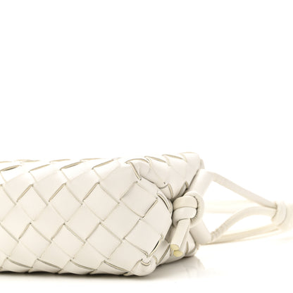 Bottega Veneta Nappa Intrecciato Mini Loop Camera Bag White 9 of 9