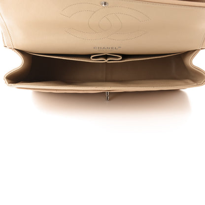 Chanel Caviar Quilted Jumbo Double Flap Light Beige 4 of 11