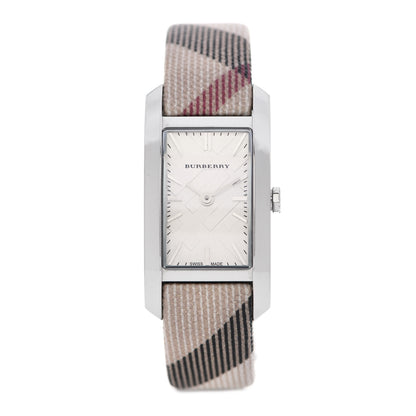 Burberry Stainless Steel Calfskin 20mm Heritage Nova Check Quartz Watch BU9503 1 of 4