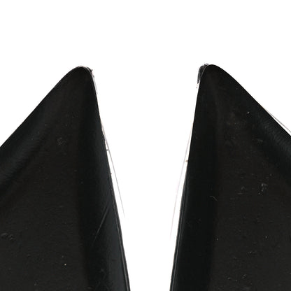 Saint Laurent Patent Calfskin PVC Opyum 110 Pump 38 Black Transparent 8 of 9
