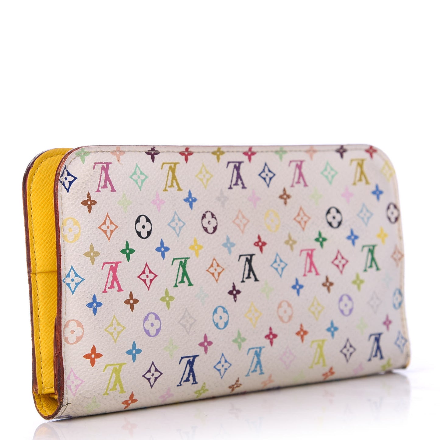 Monogram Multicolor Insolite Wallet White Citron