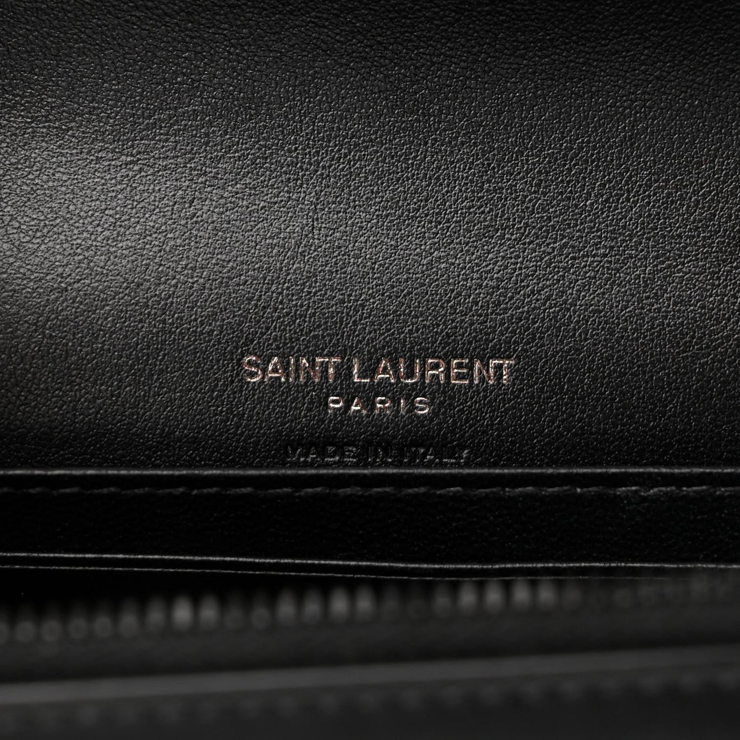 Smooth Calfskin Monogram Kate Belt Bag Black