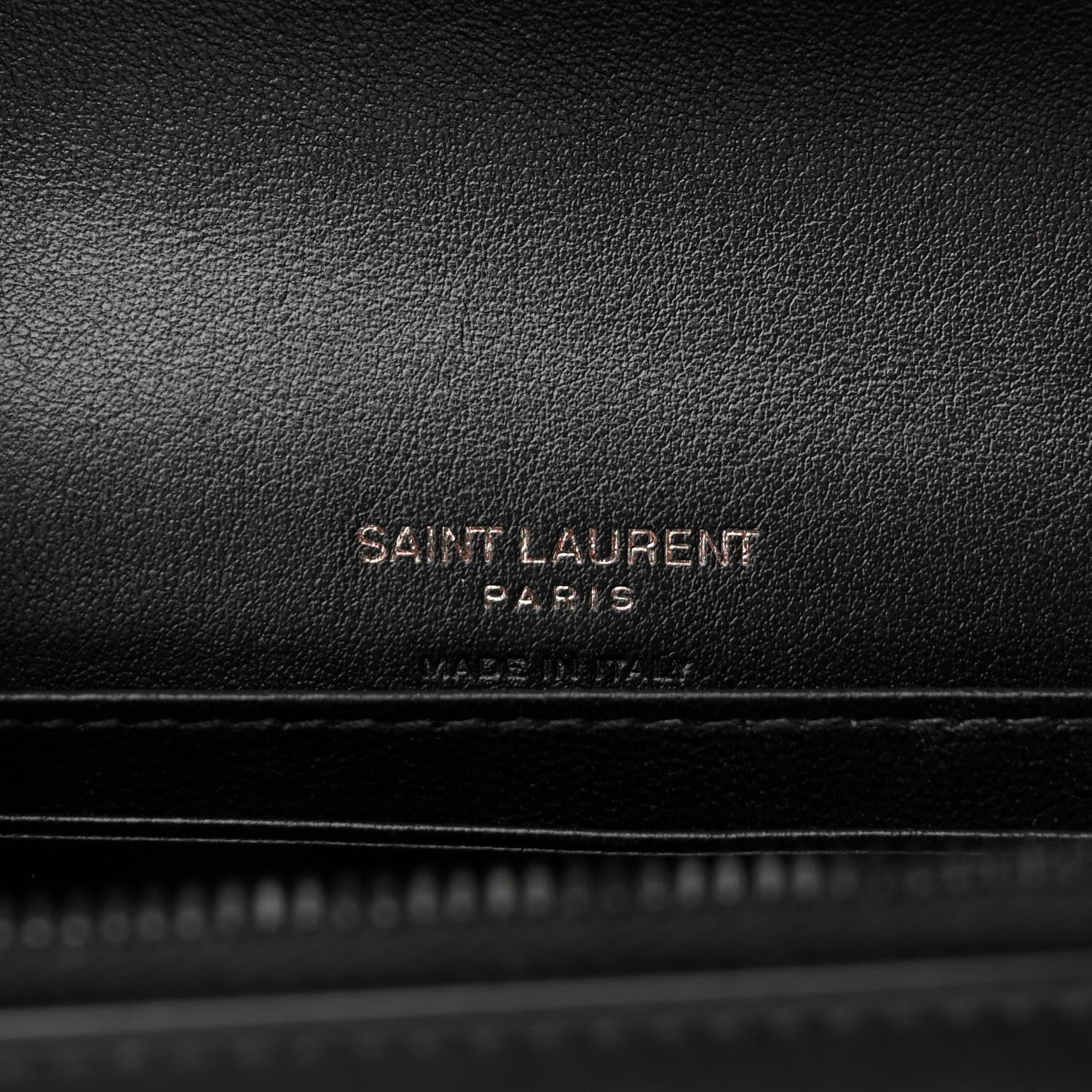 Saint Laurent Smooth Calfskin Monogram Kate Belt Bag Black 6 of 9