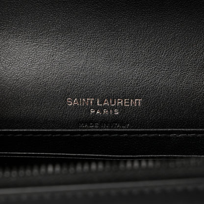 Saint Laurent Smooth Calfskin Monogram Kate Belt Bag Black 6 of 9