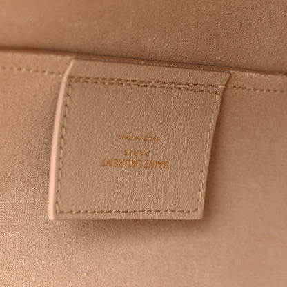 Saint Laurent Calfskin Large Shopping Tote Dark Beige 7 of 15