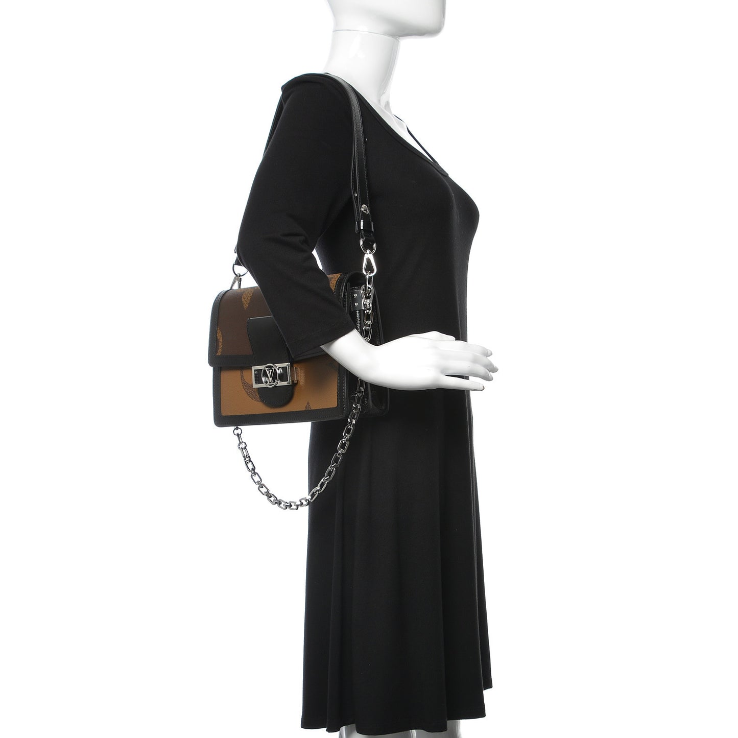 Reverse Monogram Giant Dauphine MM