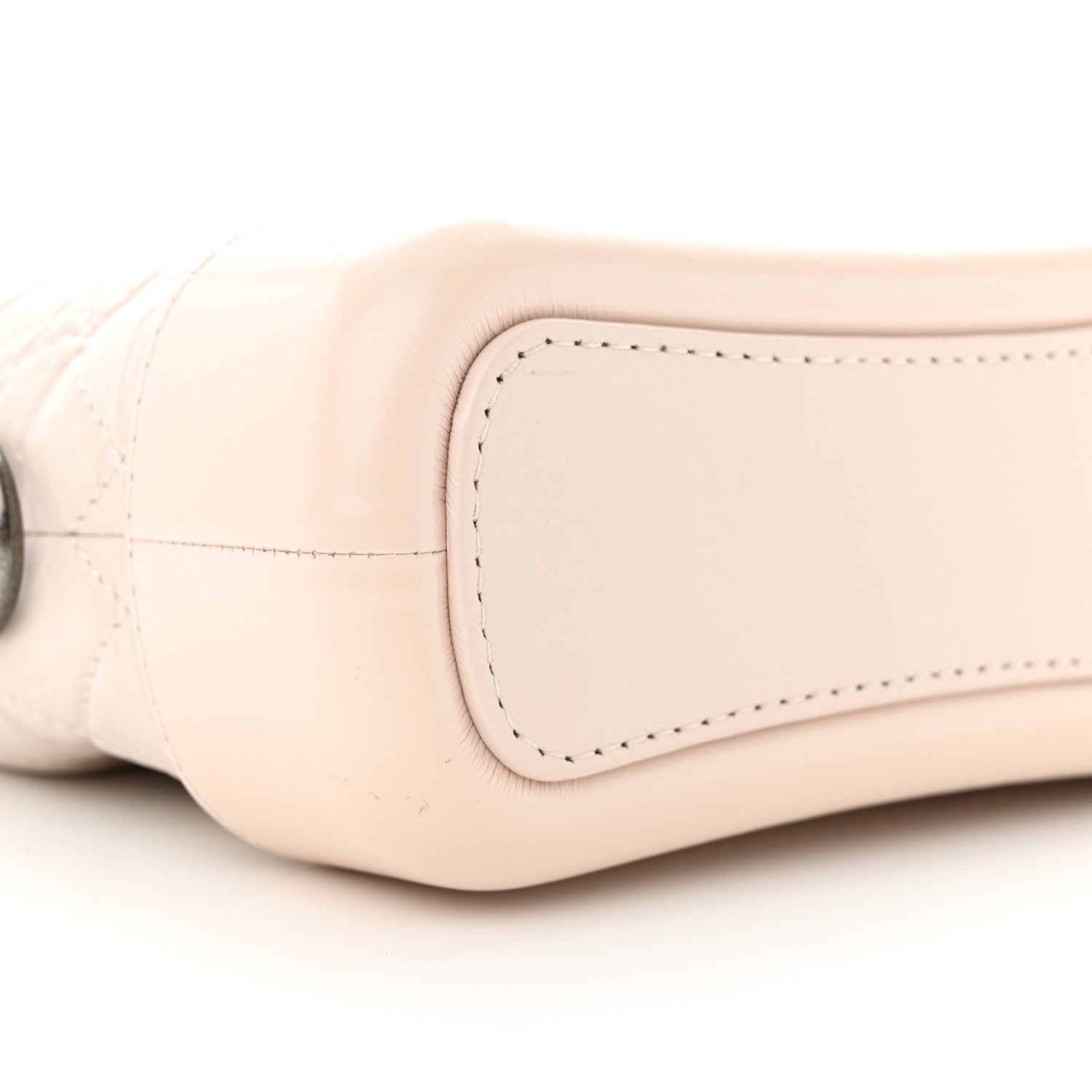 Chanel Aged Calfskin Quilted Small Gabrielle Hobo Light Pink 8 of 10