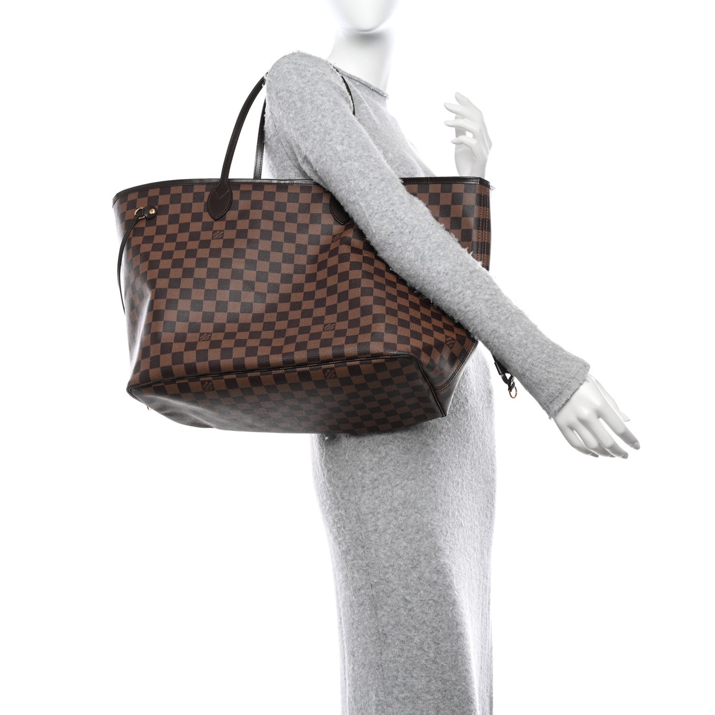 LOUIS VUITTON Damier Ebene Neo Neverfull GM