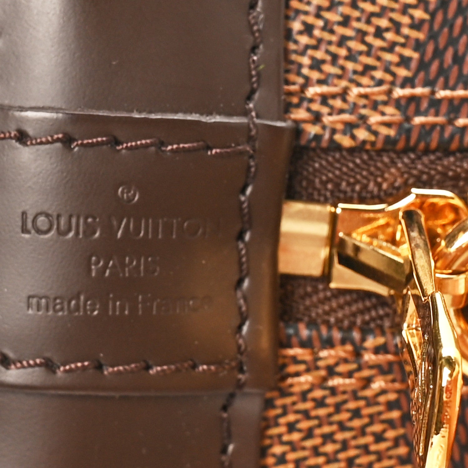 Louis Vuitton Damier Ebene Alma BB 5 of 8