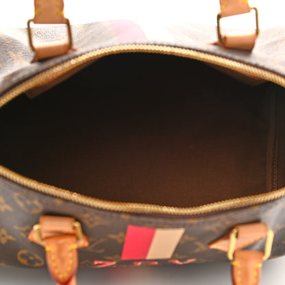 Louis Vuitton Monogram My LV Heritage Speedy 30 Ivory Fuchsia 7 of 11