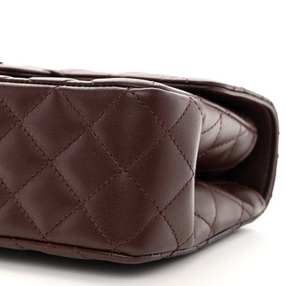 Chanel Lambskin Quilted Medium Crystal Top Handle Rectangular Flap Brown 10 of 11