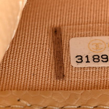 Chanel Caviar Quilted Card Holder Beige 8 of 8