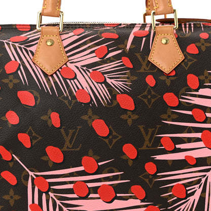 Louis Vuitton Monogram Jungle Dots Speedy 30 Sugar Pink Poppy 8 of 12