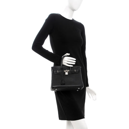 Hermes Togo Birkin 25 Black 2 of 36