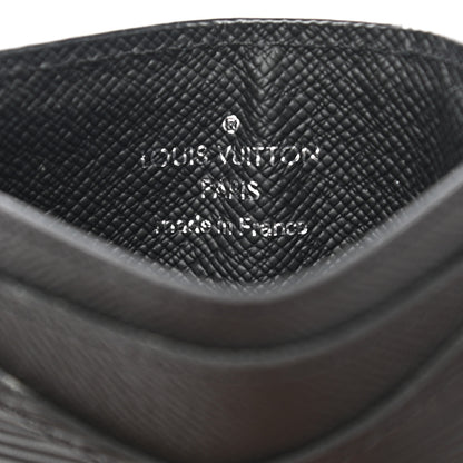 Louis Vuitton Epi Neo Porte-Cartes Card Holder Black 6 of 8