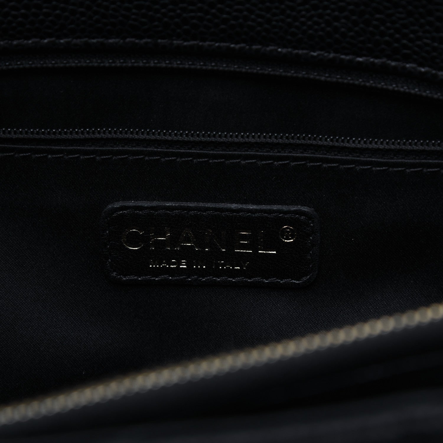 Chanel Caviar Quilted Grand Shopping Tote GST Black 8 of 28
