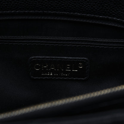 Chanel Caviar Quilted Grand Shopping Tote GST Black 8 of 28
