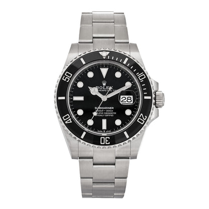 Rolex Stainless Steel 41mm Oyster Perpetual Submariner Date Watch Black 126610LN 1 of 5