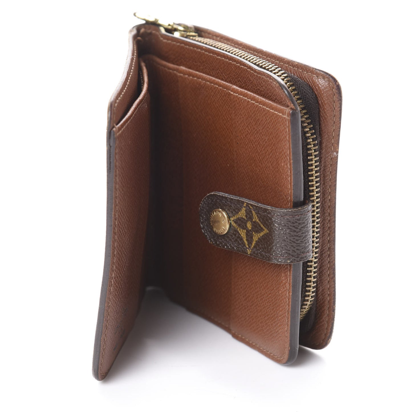 Monogram Compact Zippe Zipped Wallet