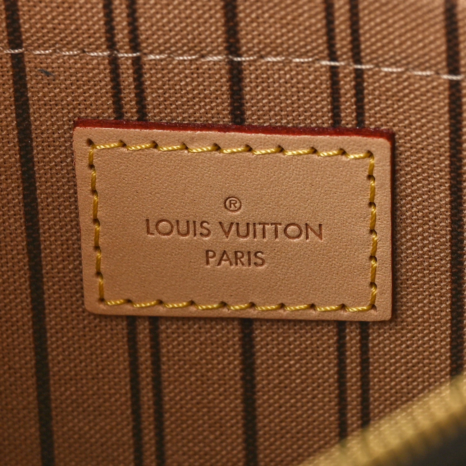Louis Vuitton Monogram Neverfull MM GM Pochette 6 of 8