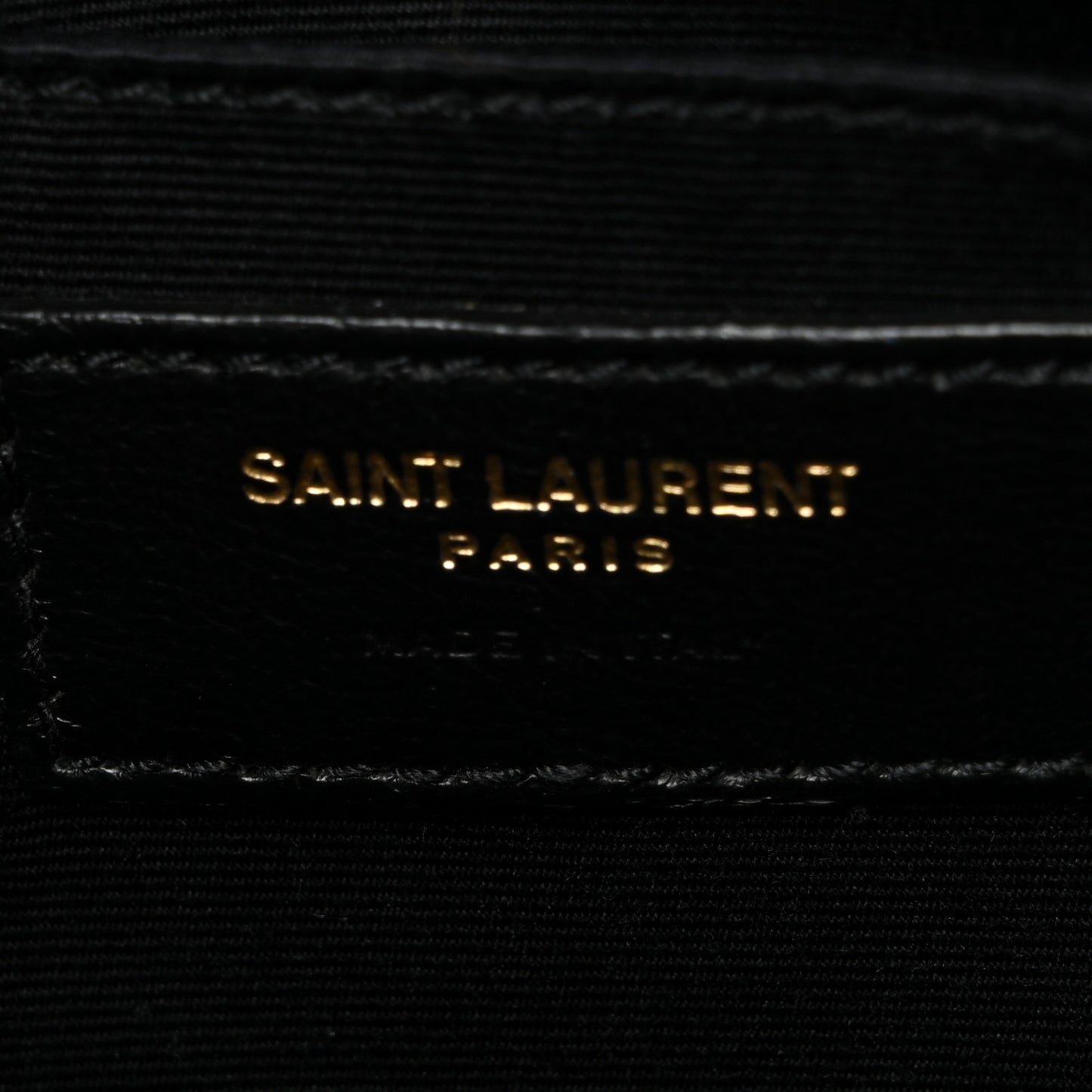 Calfskin Matelasse Monogram Lou Camera Bag Black
