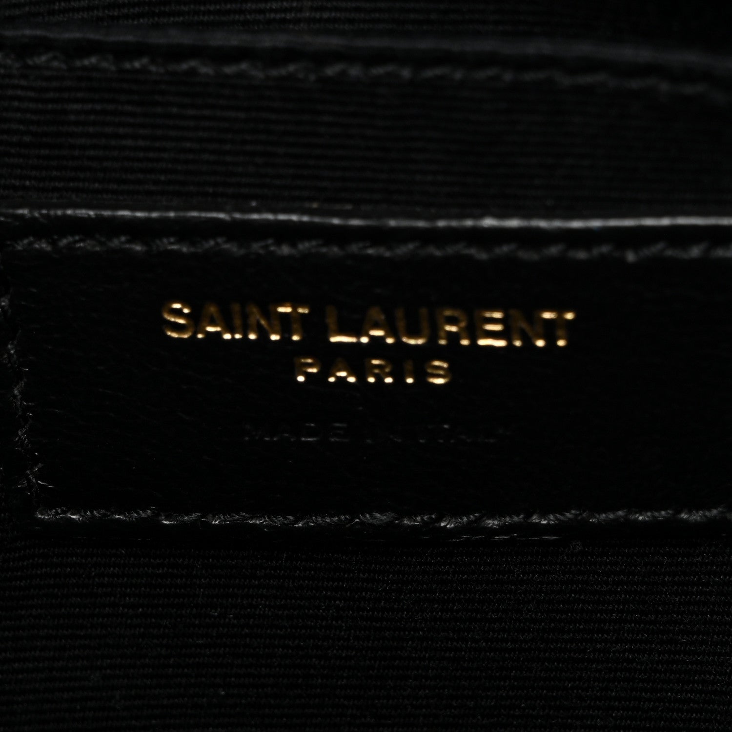 Saint Laurent Calfskin Matelasse Monogram Lou Camera Bag Black 6 of 10