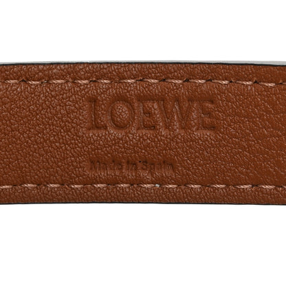 Loewe Calfskin Felt Elephant Basket Tote Beige Brown 7 of 11
