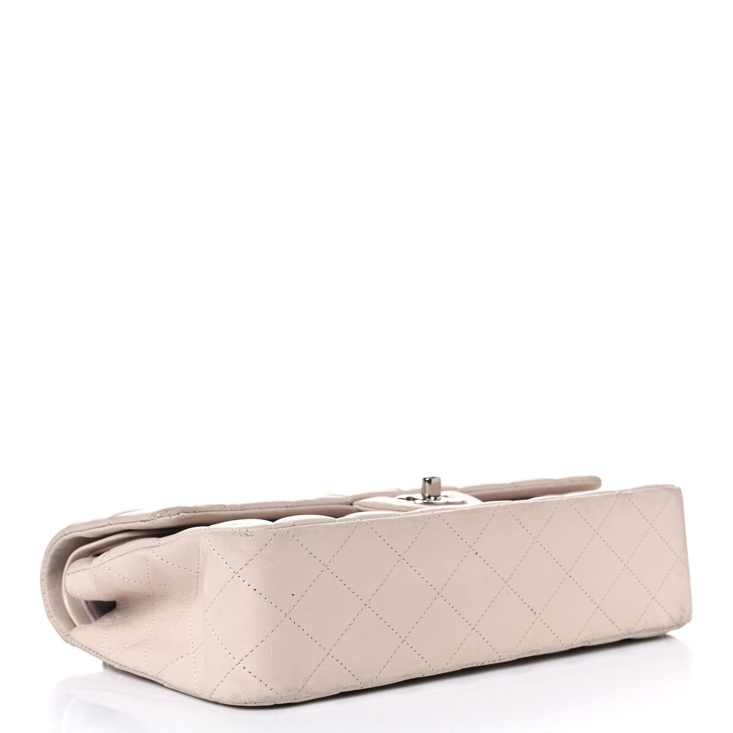 Chanel Lambskin Quilted Medium Double Flap Light Pink 3 of 26