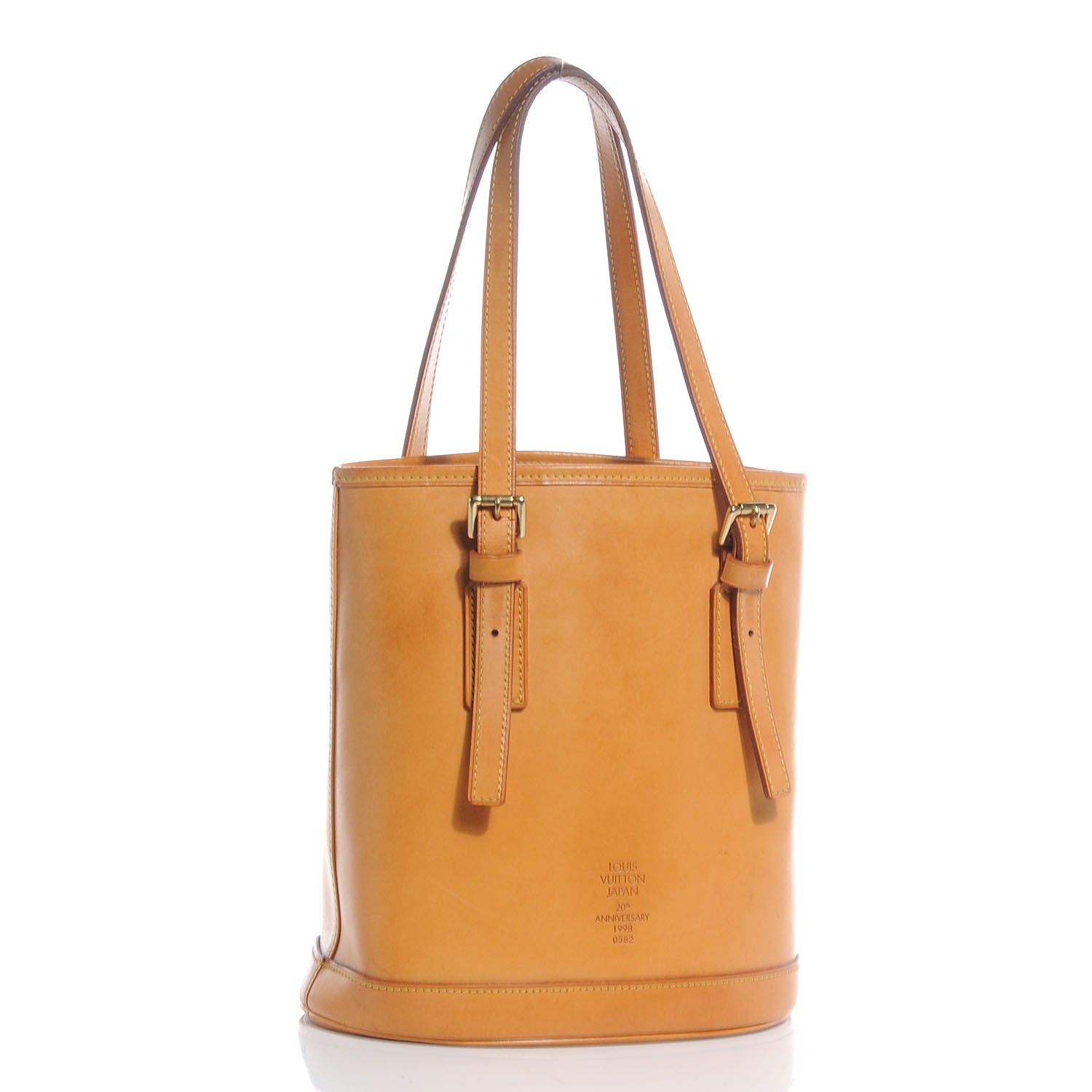 Louis Vuitton Vachetta Leather Petit Bucket 23 3 of 9