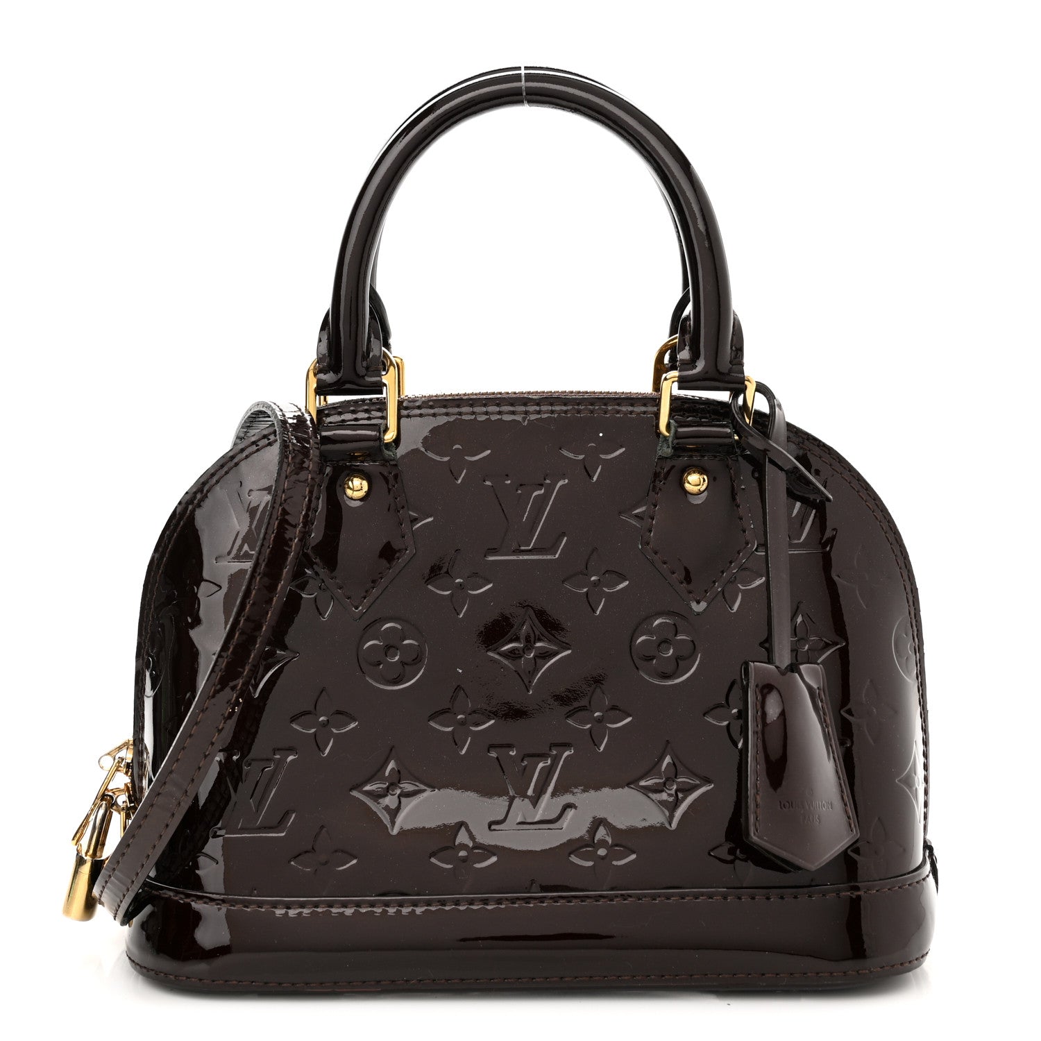 Louis Vuitton Vernis Alma BB Amarante 1 of 13