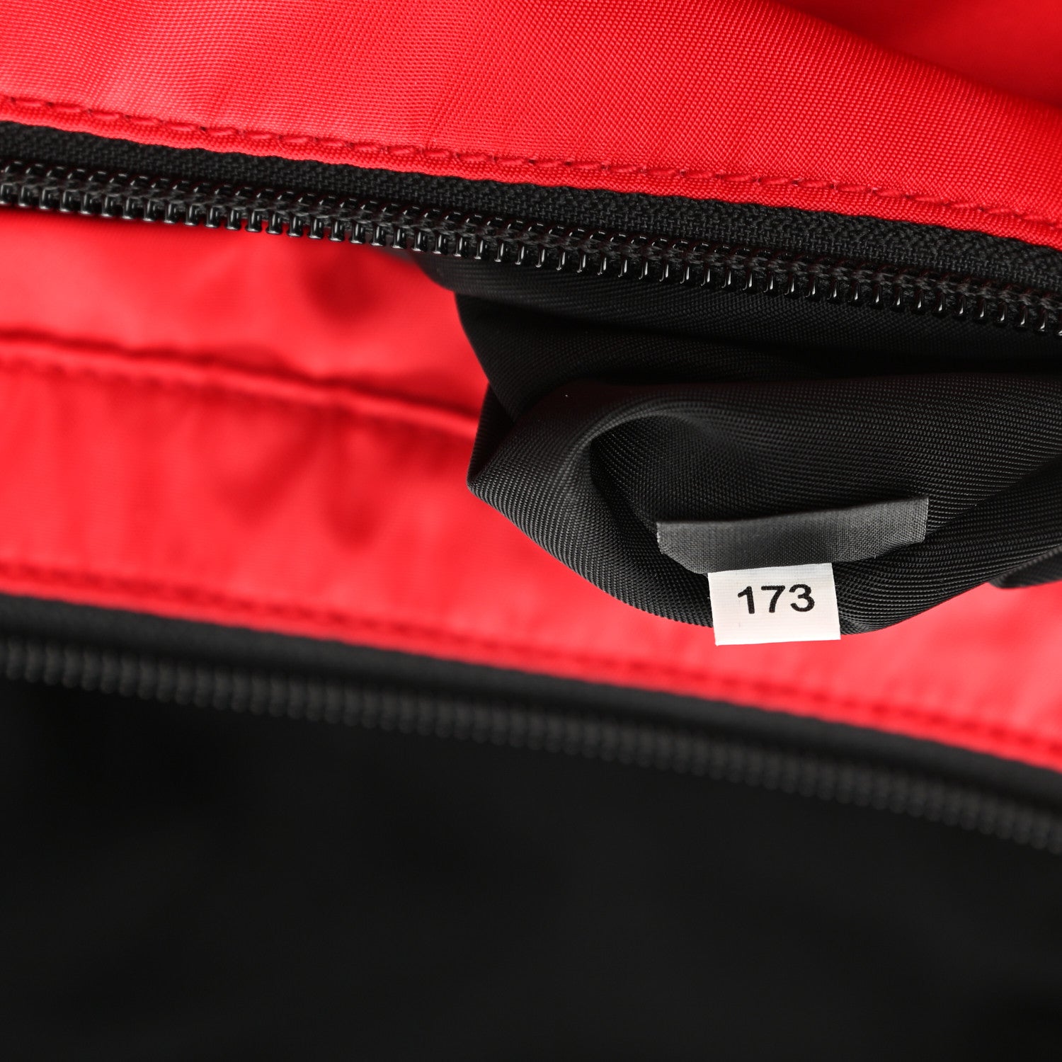 Prada Tessuto Nylon Belt Bag Red 8 of 14
