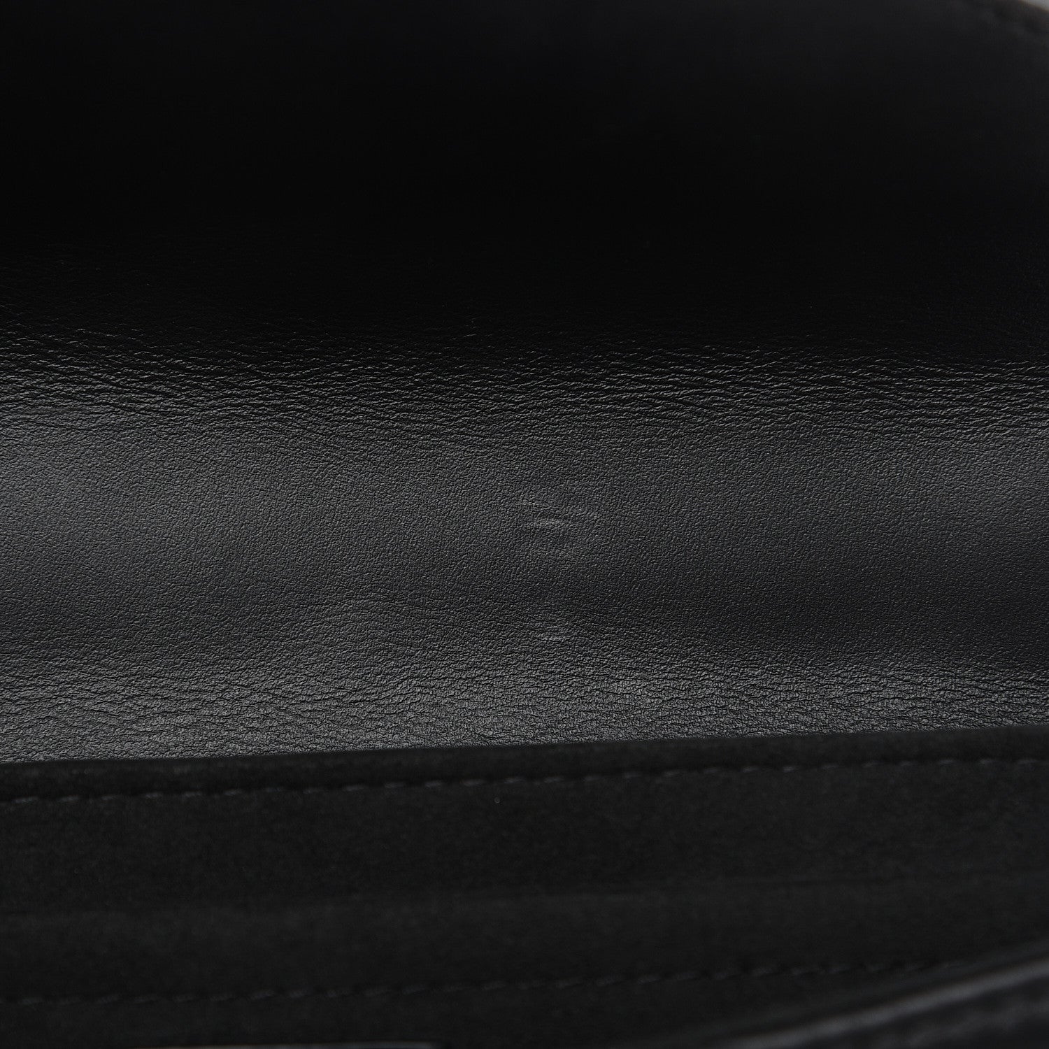 Louis Vuitton Calfskin New Wave Chain MM Black 9 of 10