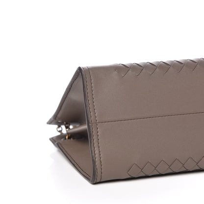 Bottega Veneta Nappa Intrecciato Chain Wallet New Steel 8 of 10
