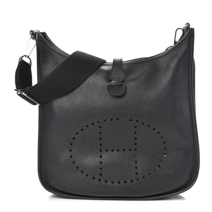 Hermes Epsom Evelyne III PM Black 1 of 14