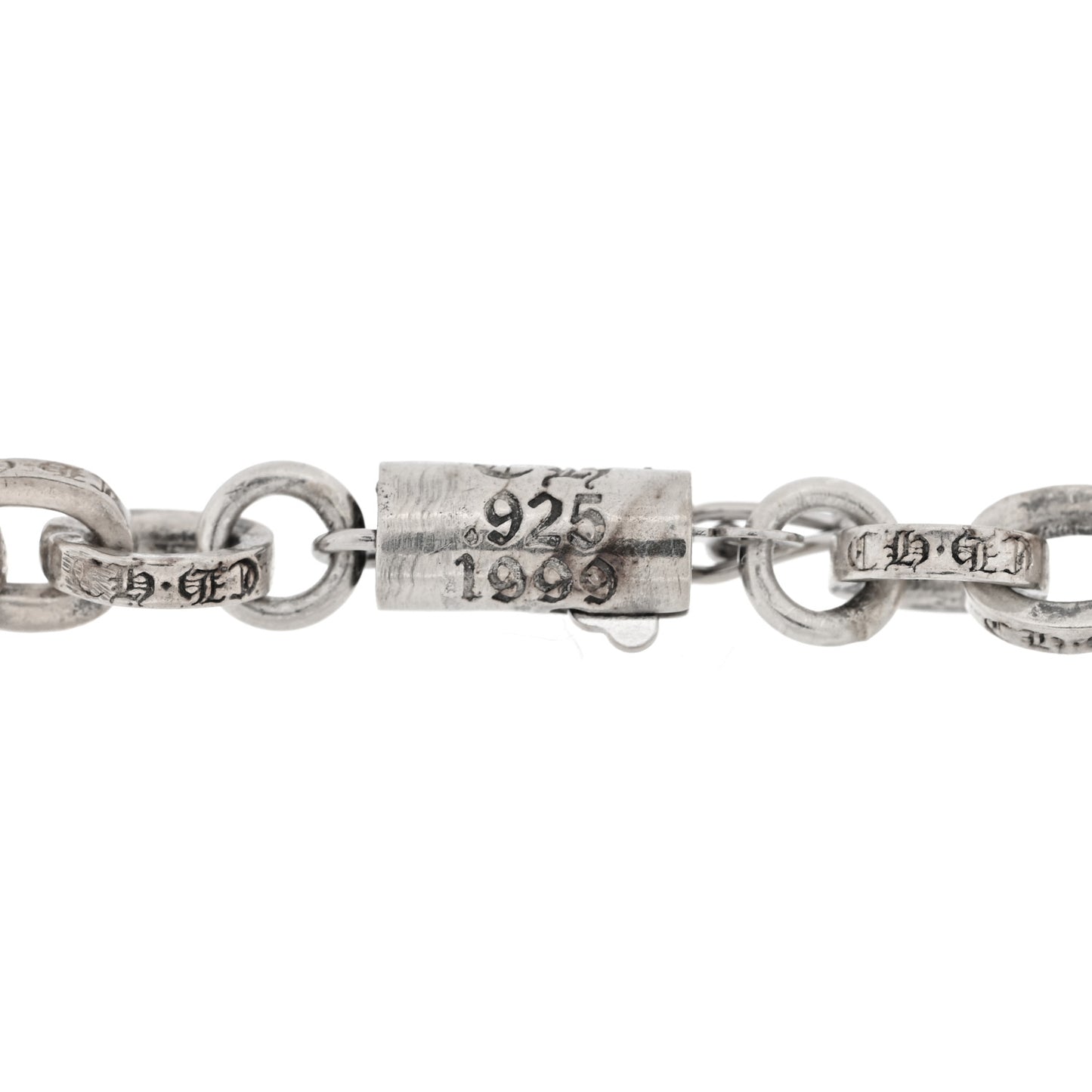 Sterling Silver Paper Chain Bracelet