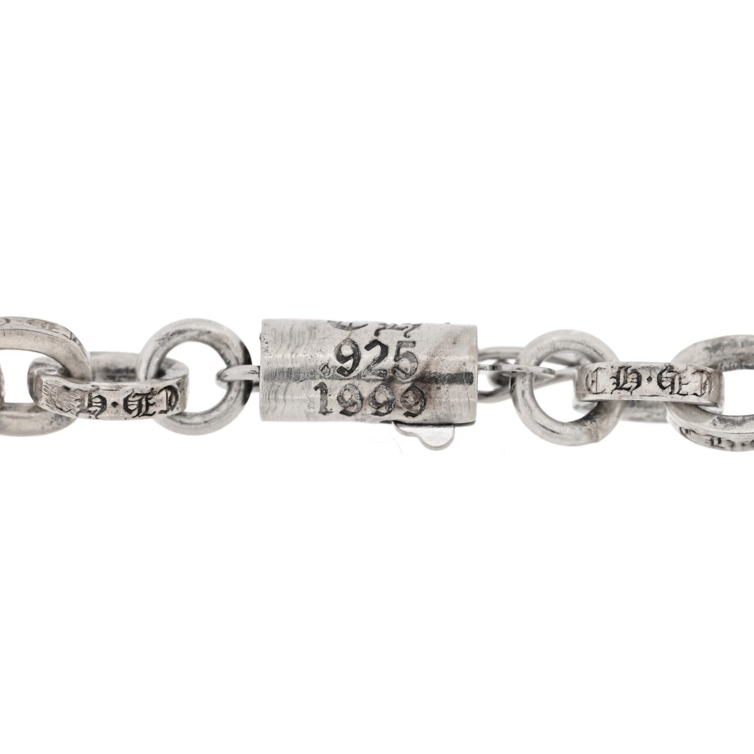 Chrome Hearts Sterling Silver Paper Chain Bracelet 3 of 3
