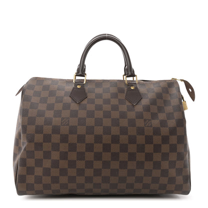Louis Vuitton Damier Ebene Speedy 35 1 of 13