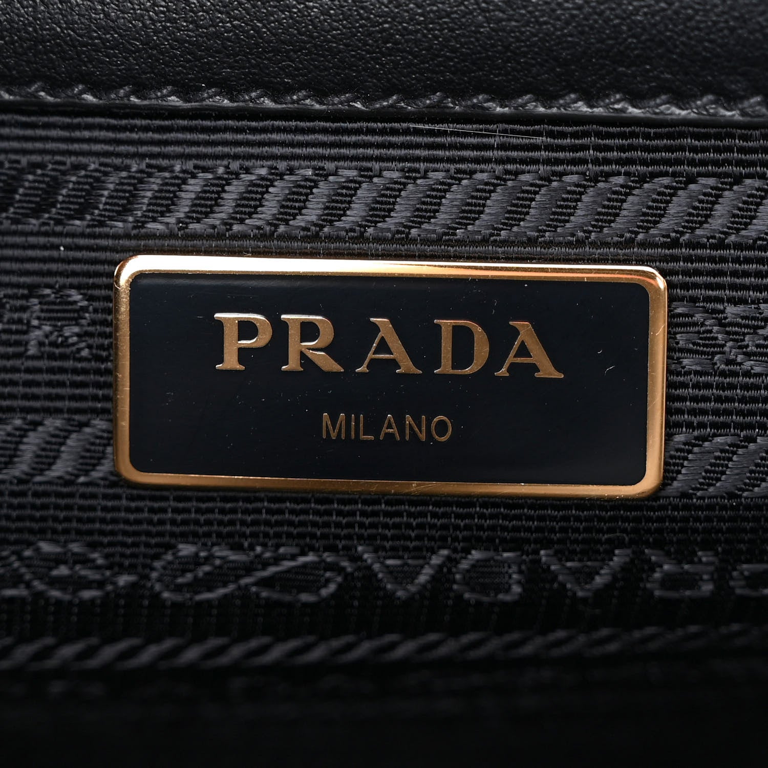 Prada Saffiano Soft Calfskin Tote Black 6 of 9
