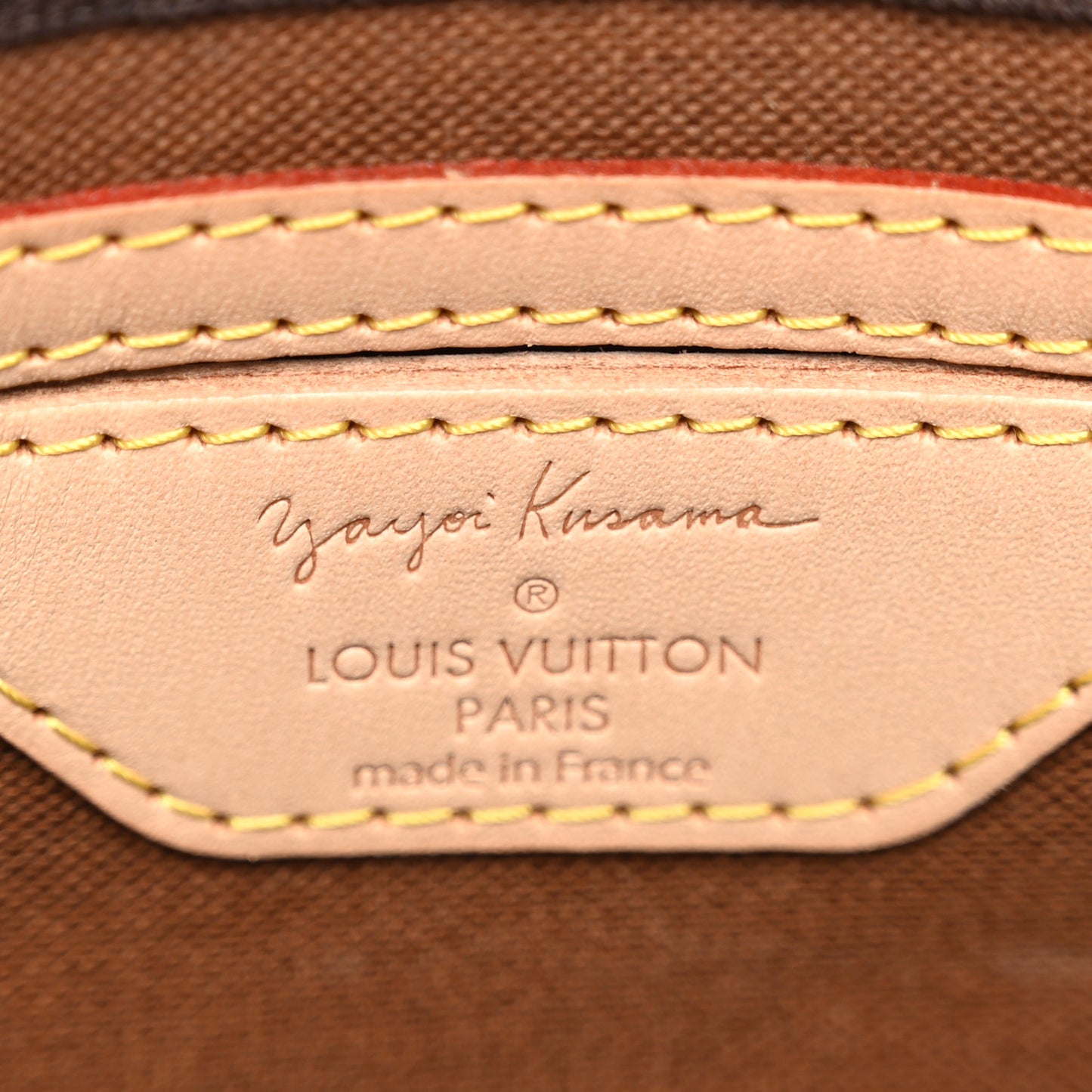 Monogram Kusama Town Speedy 30 Yellow
