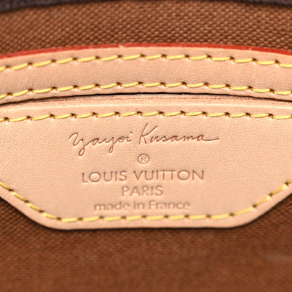 Louis Vuitton Monogram Kusama Town Speedy 30 Yellow 5 of 8