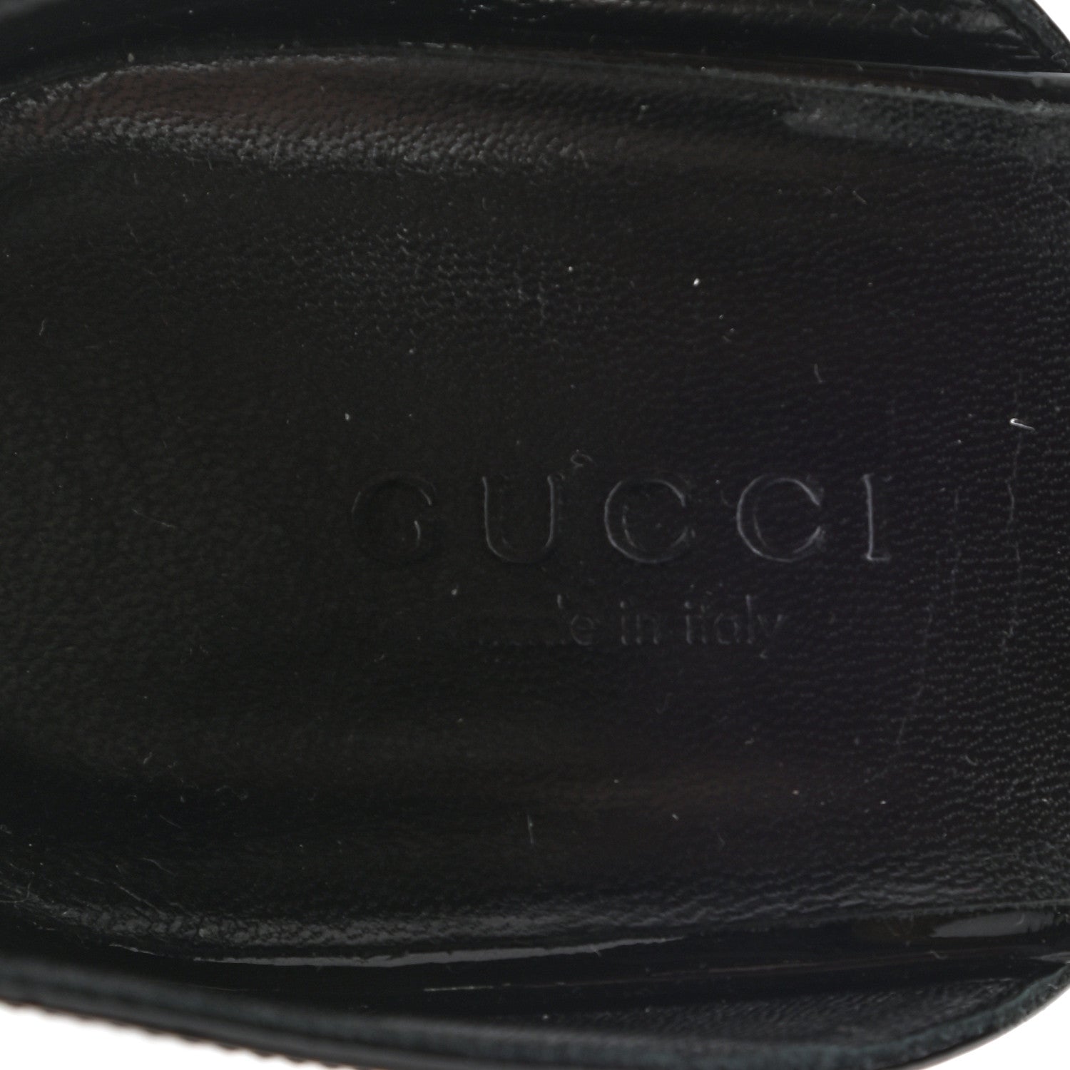 Gucci Vernice Crystal Bow Pumps 41.5 Black 6 of 8