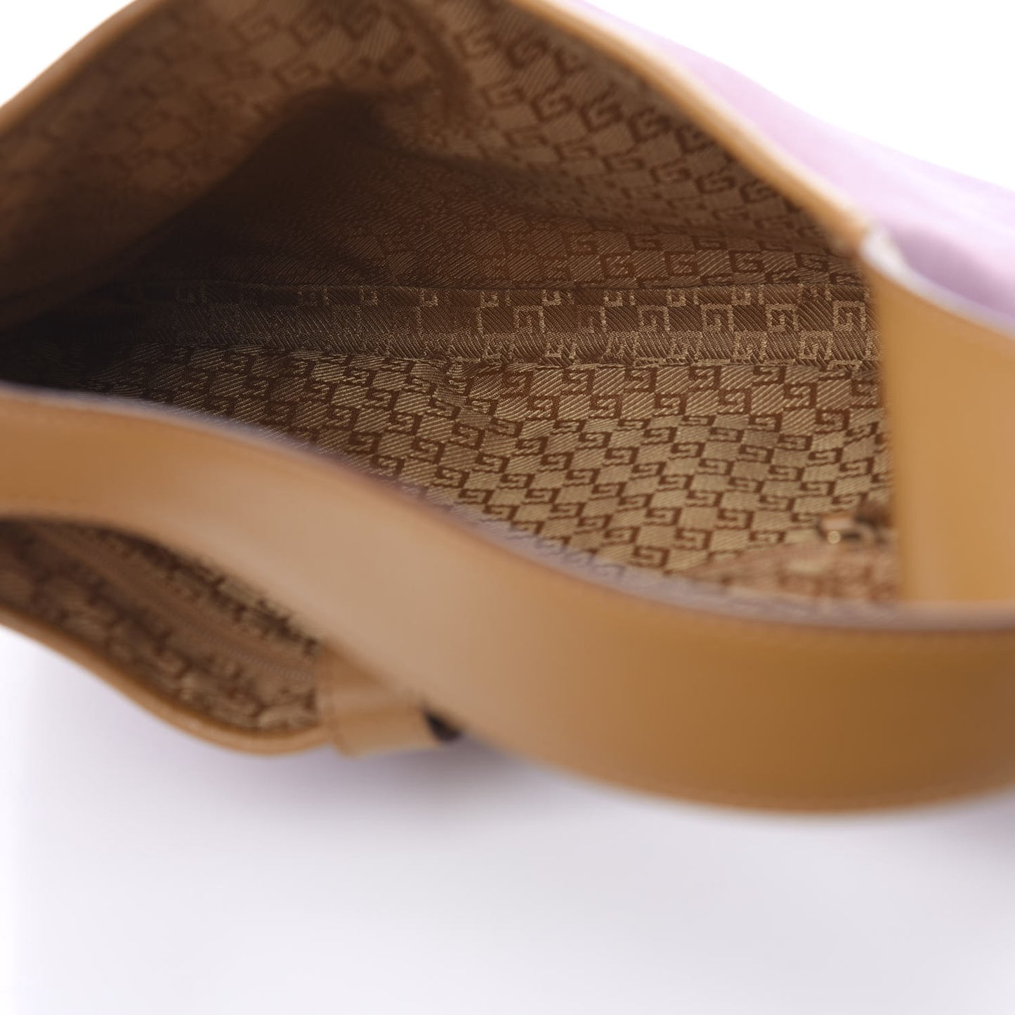 Suede Jackie O Hobo Pink Light Brown