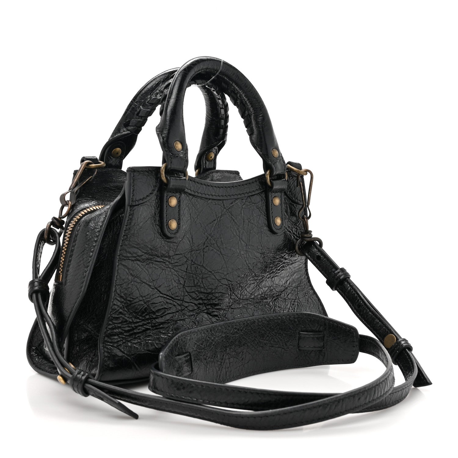 Balenciaga Agneau Neo Classic Hardware Pins Mini City Black 3 of 12