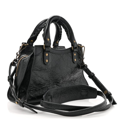 Balenciaga Agneau Neo Classic Hardware Pins Mini City Black 3 of 12
