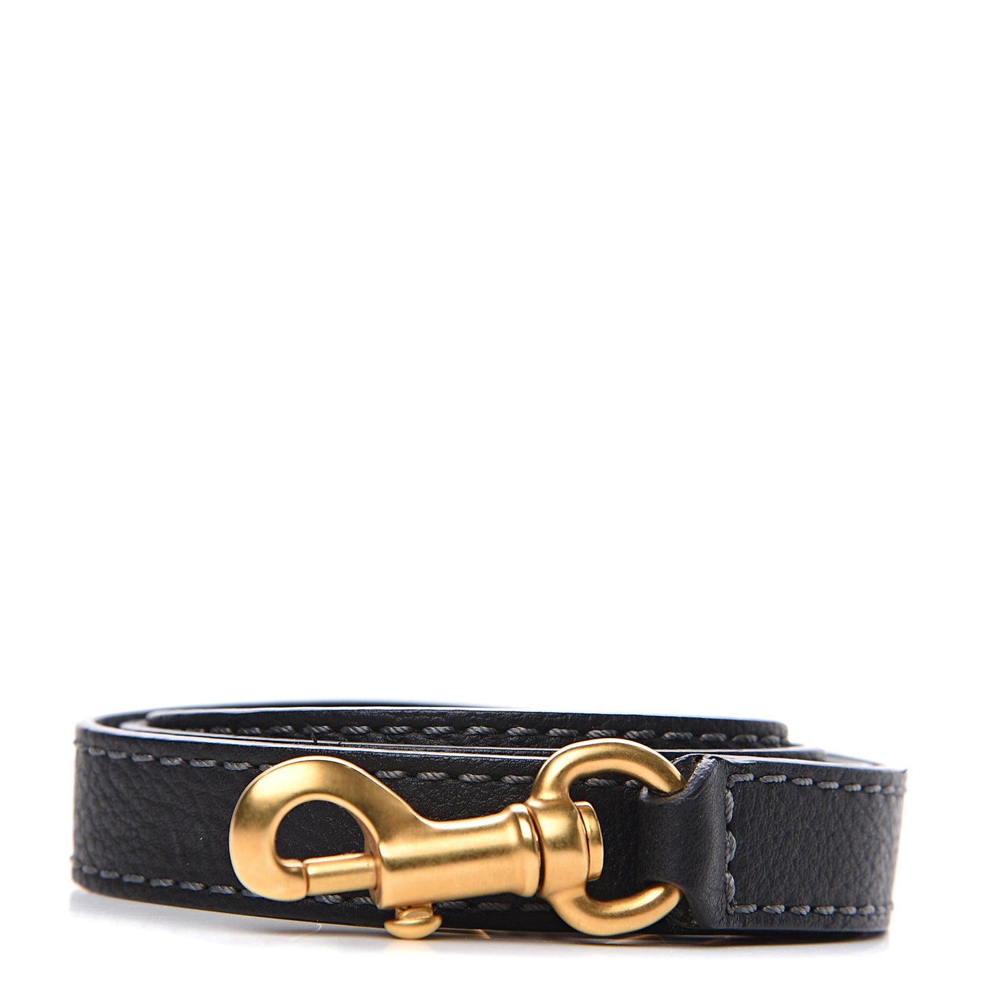 Calfskin Marcie Strap Black